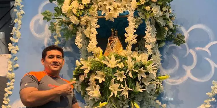 Cleber é atleta e devoto de Nossa senhora de Nazaré (Arquivo Pessoal)